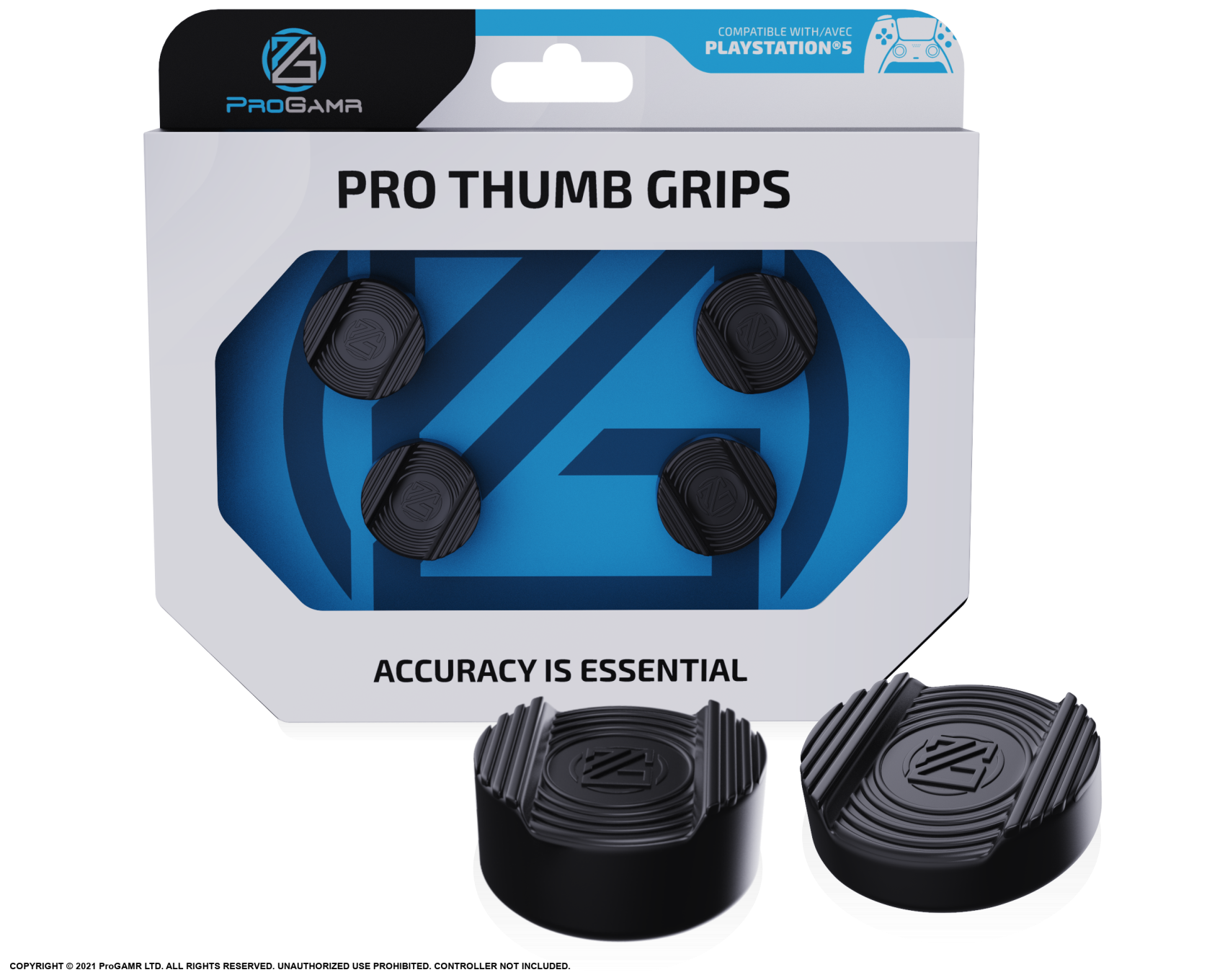 Performance Thumb Grips for PlayStation® 5 Dual Sense Controller
