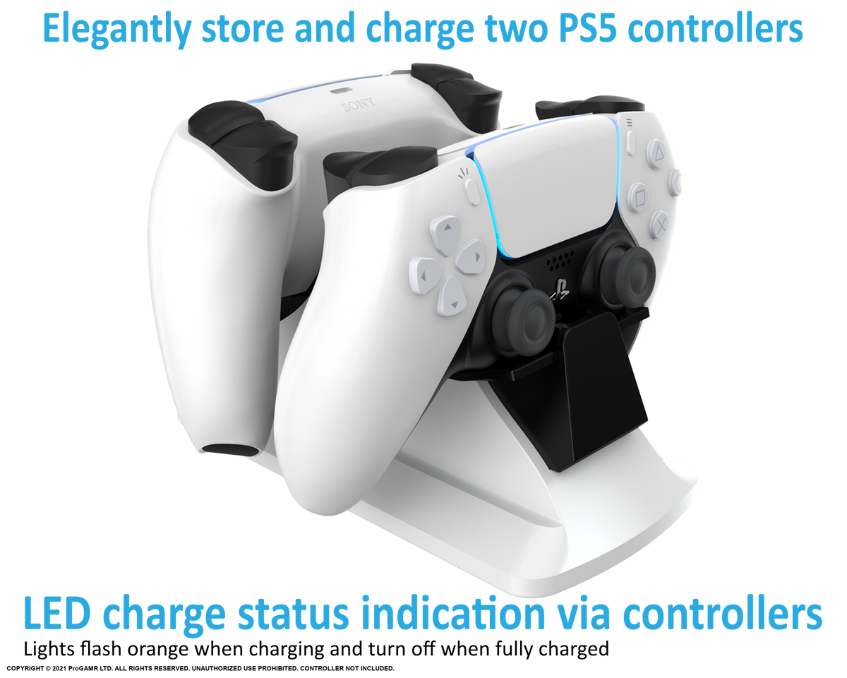 ProGAMR PlayStation® 5 Dual Sense Controller Charge Station