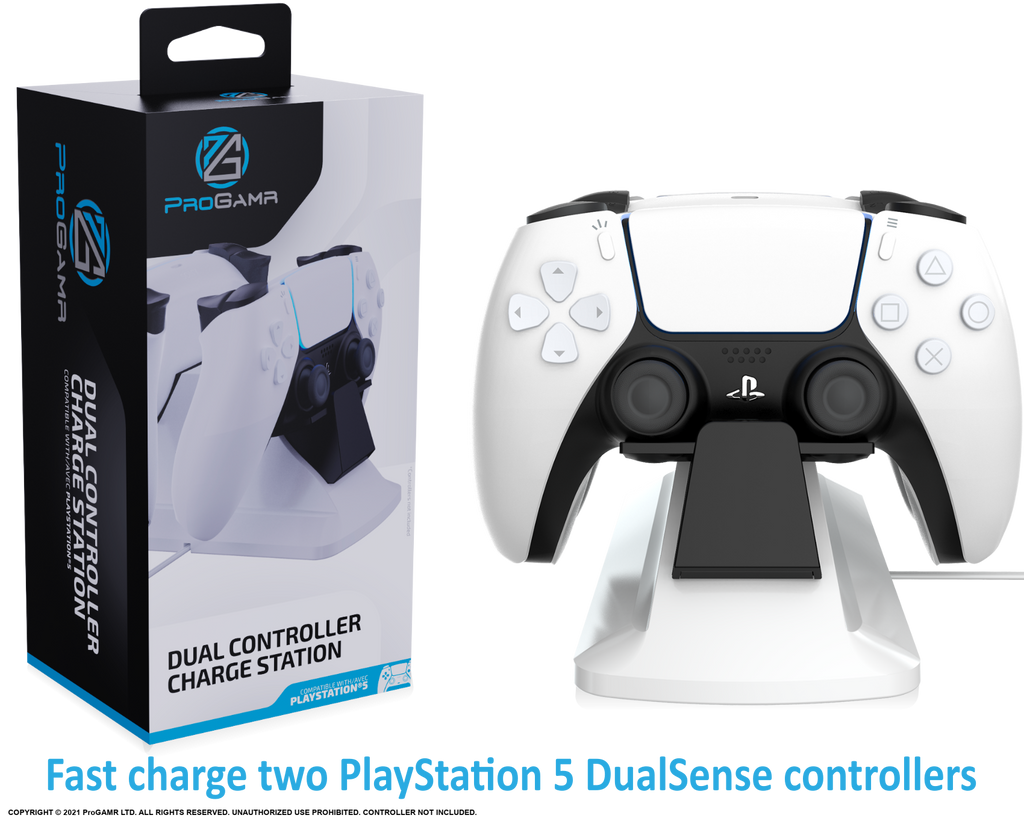 ProGAMR PlayStation® 5 Dual Sense Controller Charge Station - ProGAMR Ltd