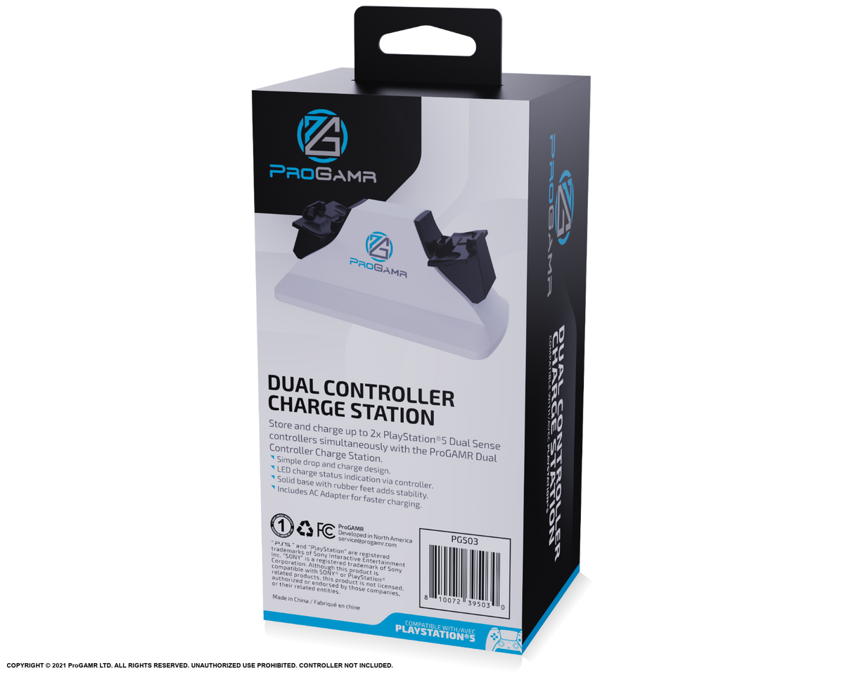 ProGAMR PlayStation® 5 Dual Sense Controller Charge Station