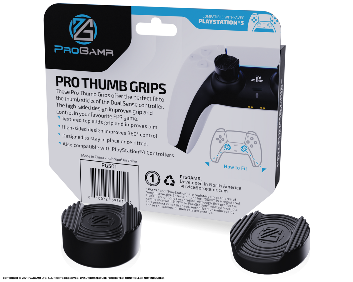 Performance Thumb Grips for PlayStation® 5 Dual Sense Controller