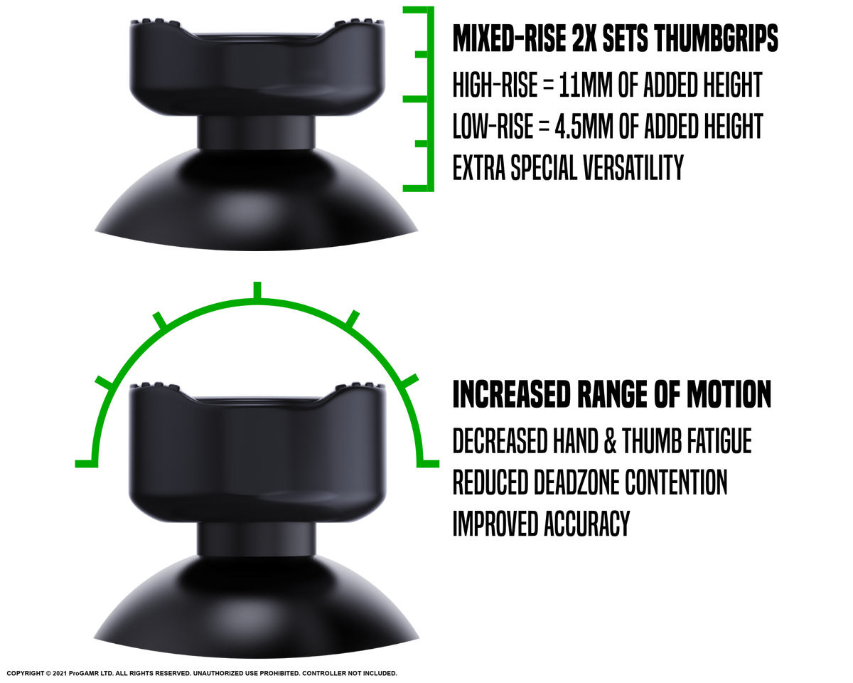 Performance Thumb Grips for Xbox Series X|S Controllers