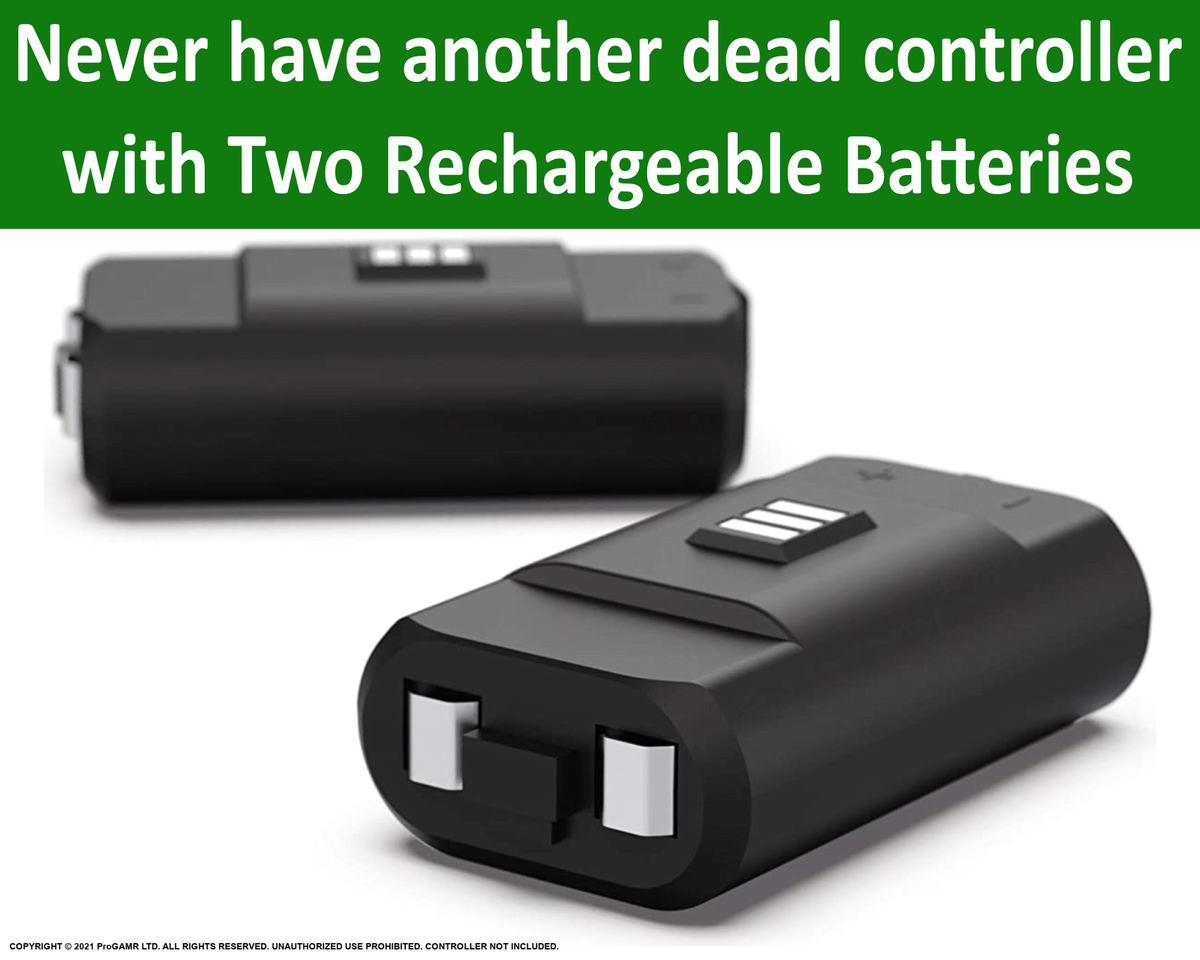 ProGAMR Xbox Dual Charge Dock with 2 Additional Batteries for Xbox  Series X™ and S controllers