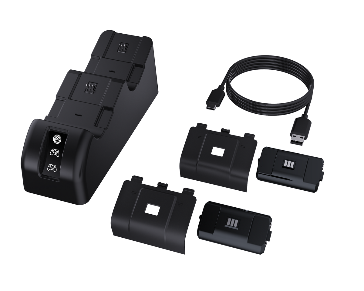 ProGAMR Xbox Dual Charge Dock with 2 Additional Batteries for Xbox  Series X™ and S controllers